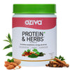 OZiva Protein &amp; Herbs for Women - Best Natural Protein Powder with Whey Protein, Ayurvedic Herbs &amp; Multivitamins for Better Metabolism, Skin &amp; Hair 500g - NutraC - Health &amp; Nutrition Store 