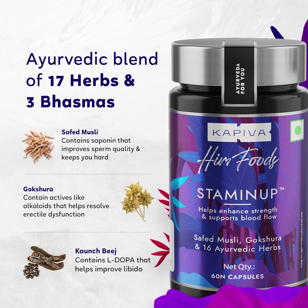 Kapiva Himfoods Staminup 60 Capsules