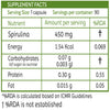 NLIFE Spirulina Capsules 60 Capsules - NutraC - Health &amp; Nutrition Store 