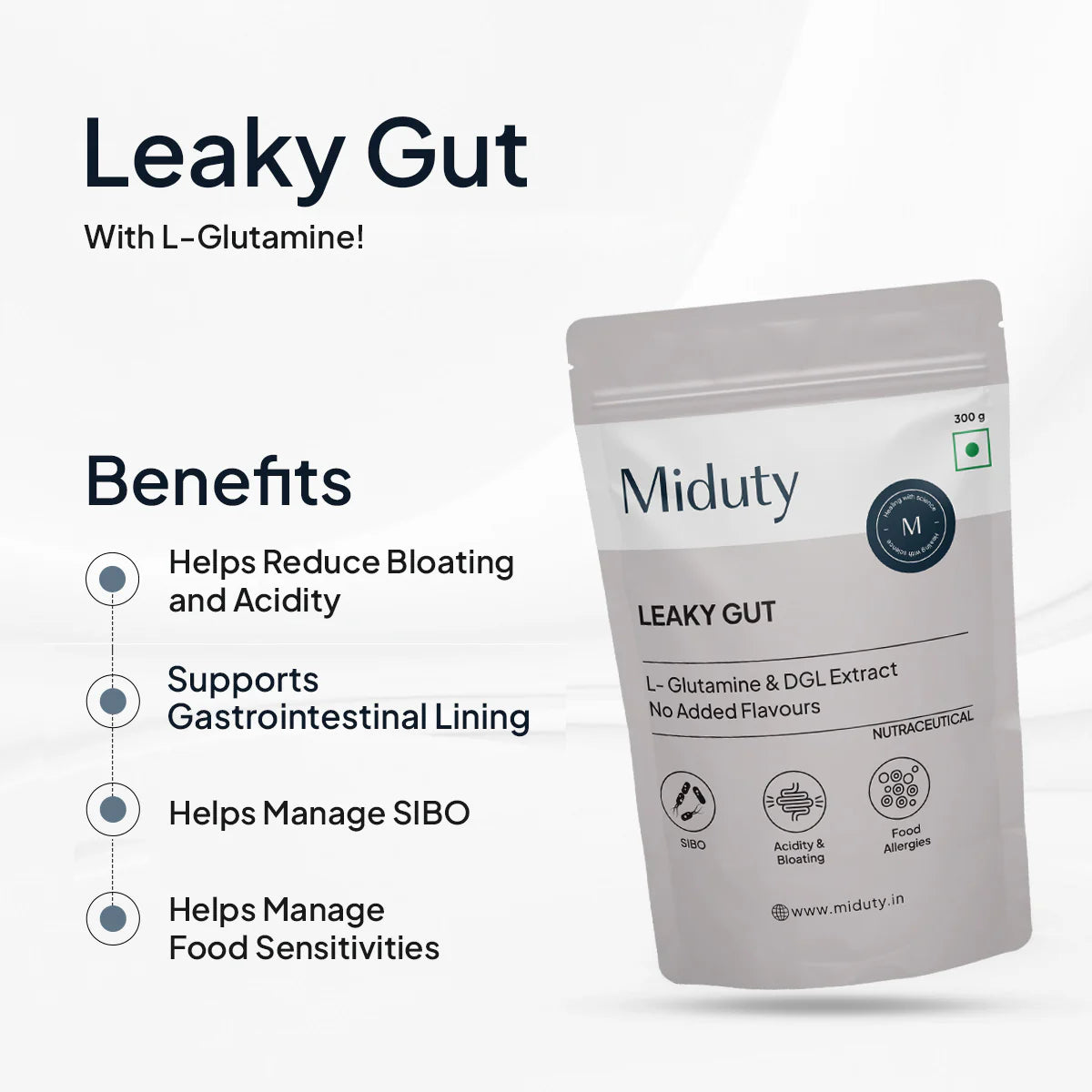 Miduty Leaky Gut 300g