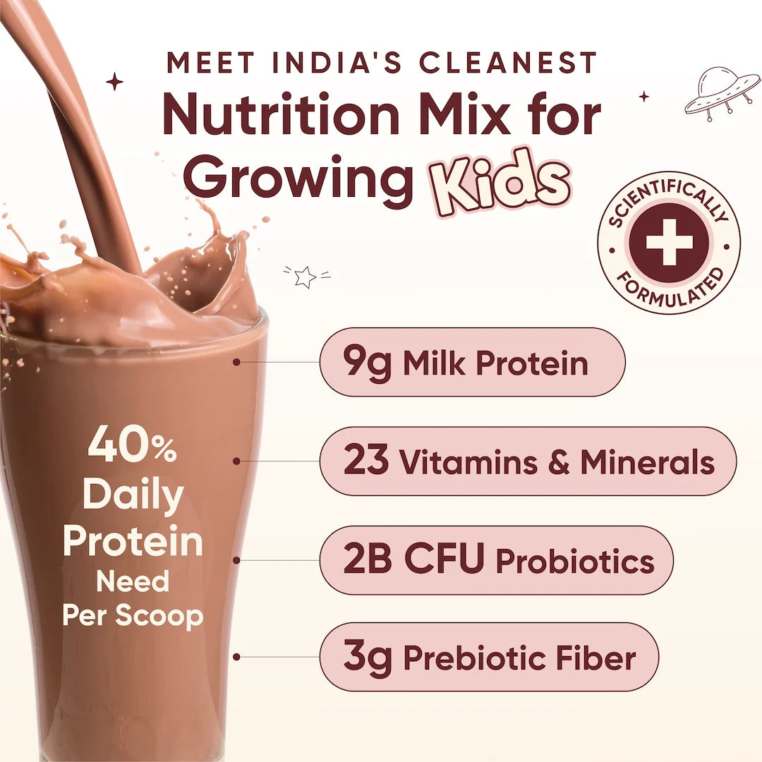 Wellbeing Kids Superfuel | Milk Chocolate | Nutrition Mix 400g - NutraC - Health &amp; Nutrition Store 