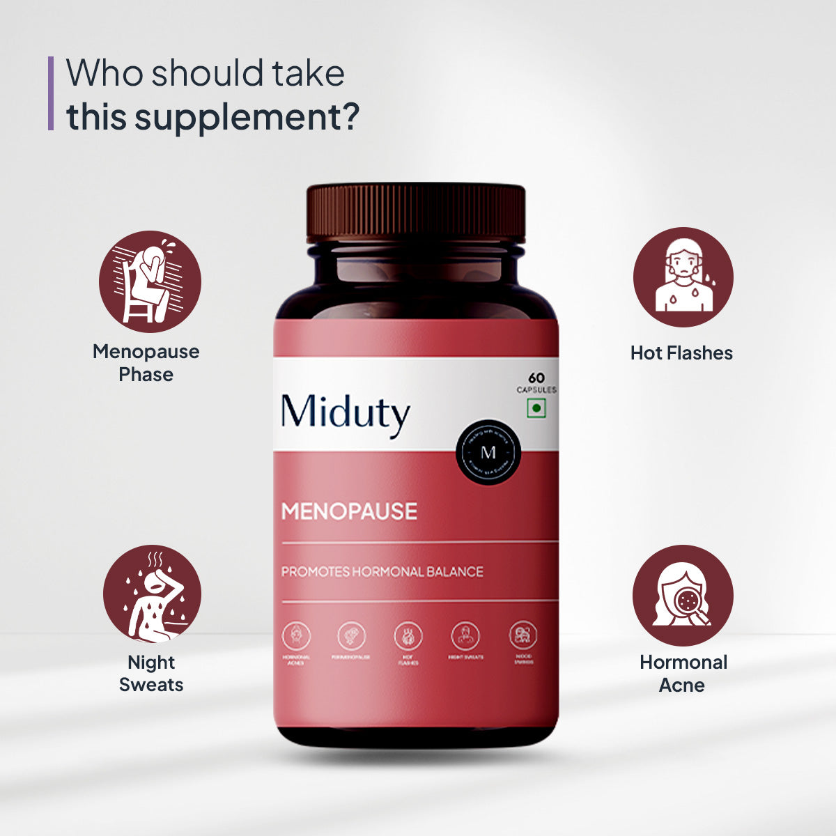 Miduty Menopause 60 Capsules