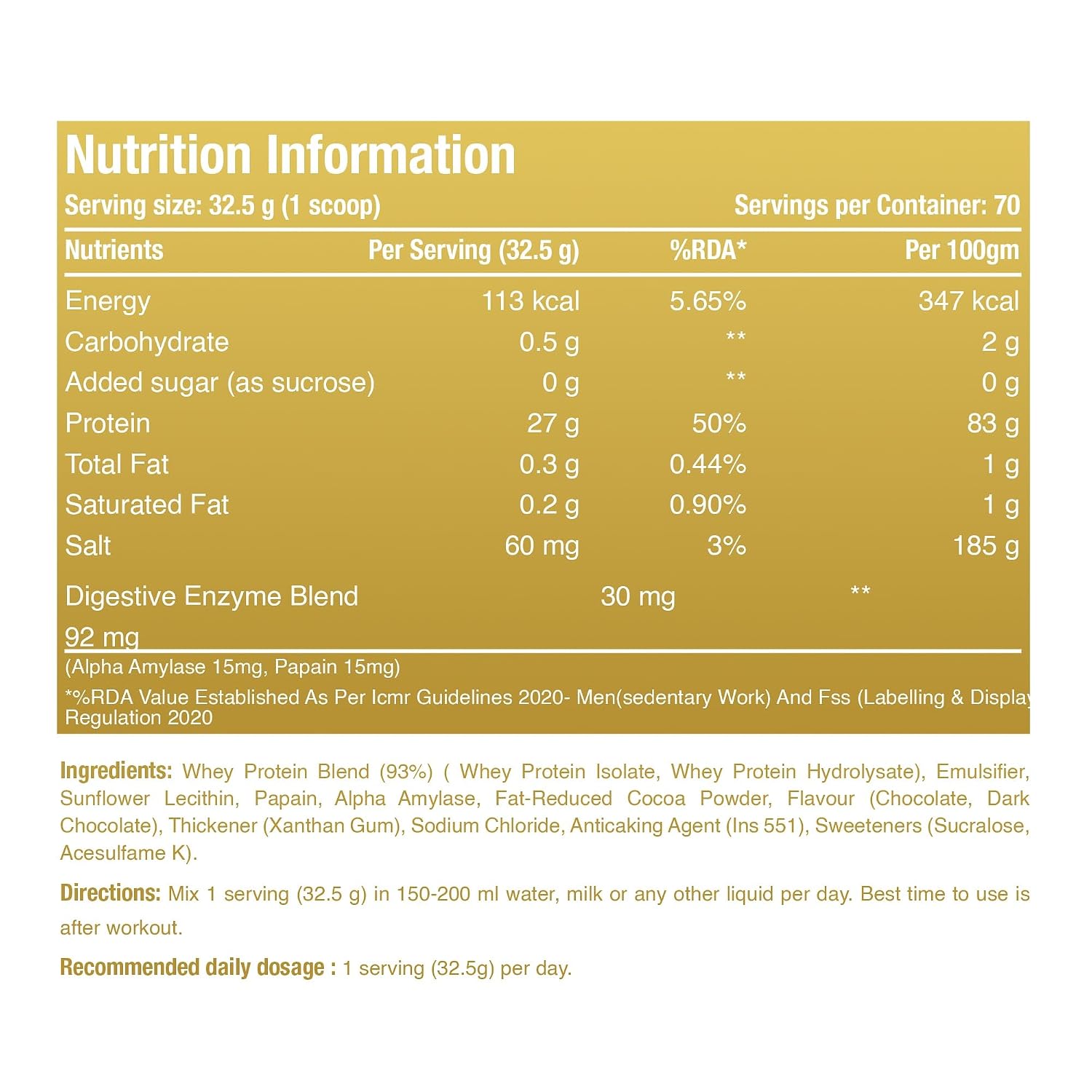 One Science ISO GOLD Whey Protein Isolate - 5lb Neapolitan Ice Cream