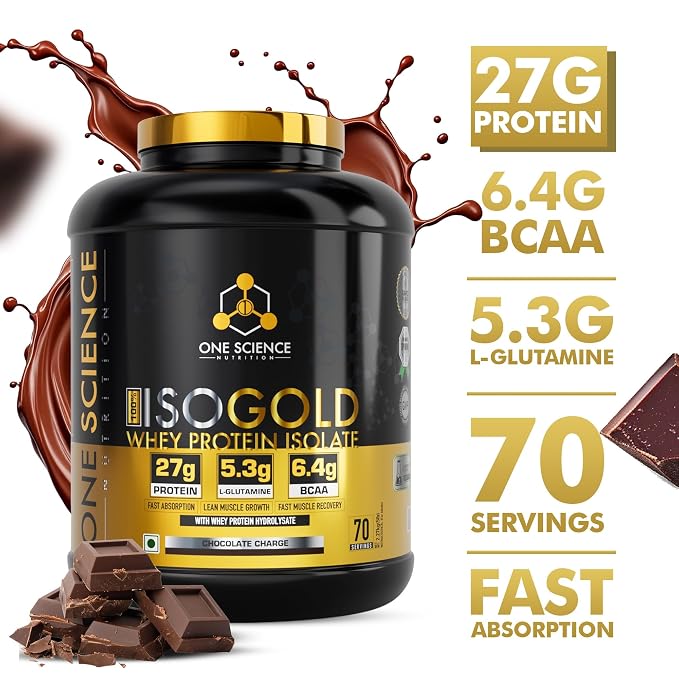 One Science ISO GOLD Whey Protein Isolate - 5lb Neapolitan Ice Cream