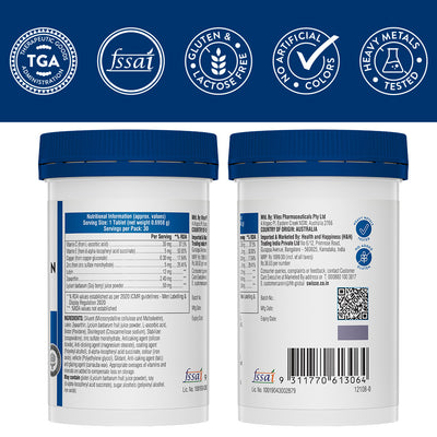 Swisse Ultiboost Lutein &amp; Zeaxanthin Eye Health+ 30 Tablets