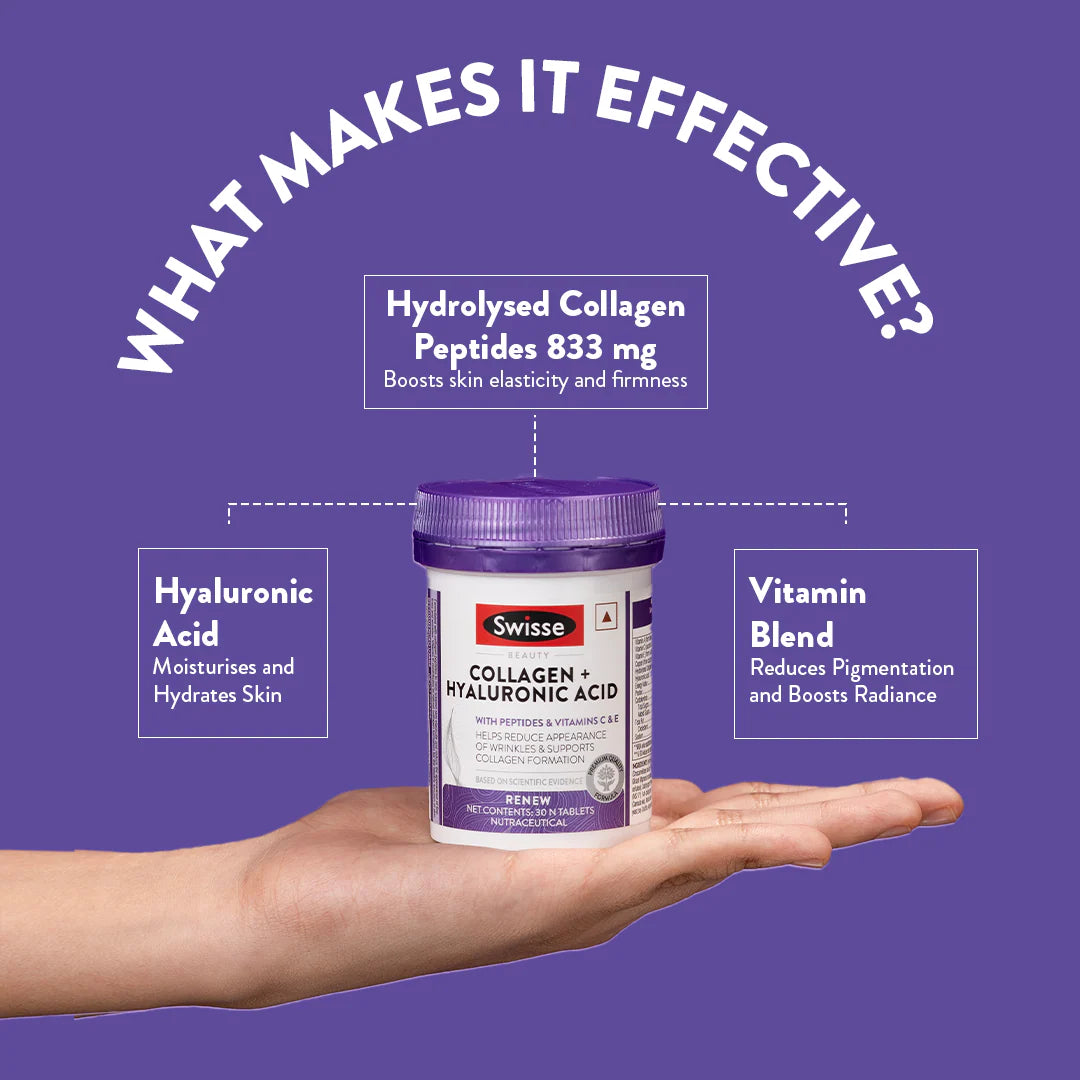 Swisse Collagen+Hyaluronic Acid 30N