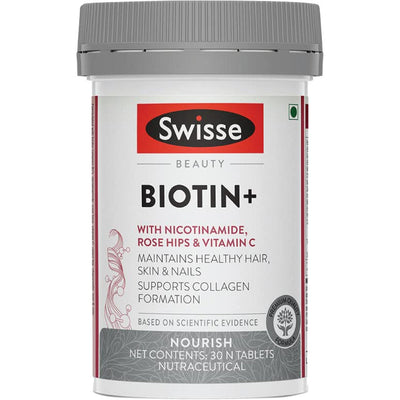 Swisse Biotin+ Biotin Tablets 30 Tablets