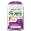 Healthy Hey Curcumin with Bioperine 1310mg (Ultra Pure) with Piperine | Non-GMO &amp; Gluten Free - 60