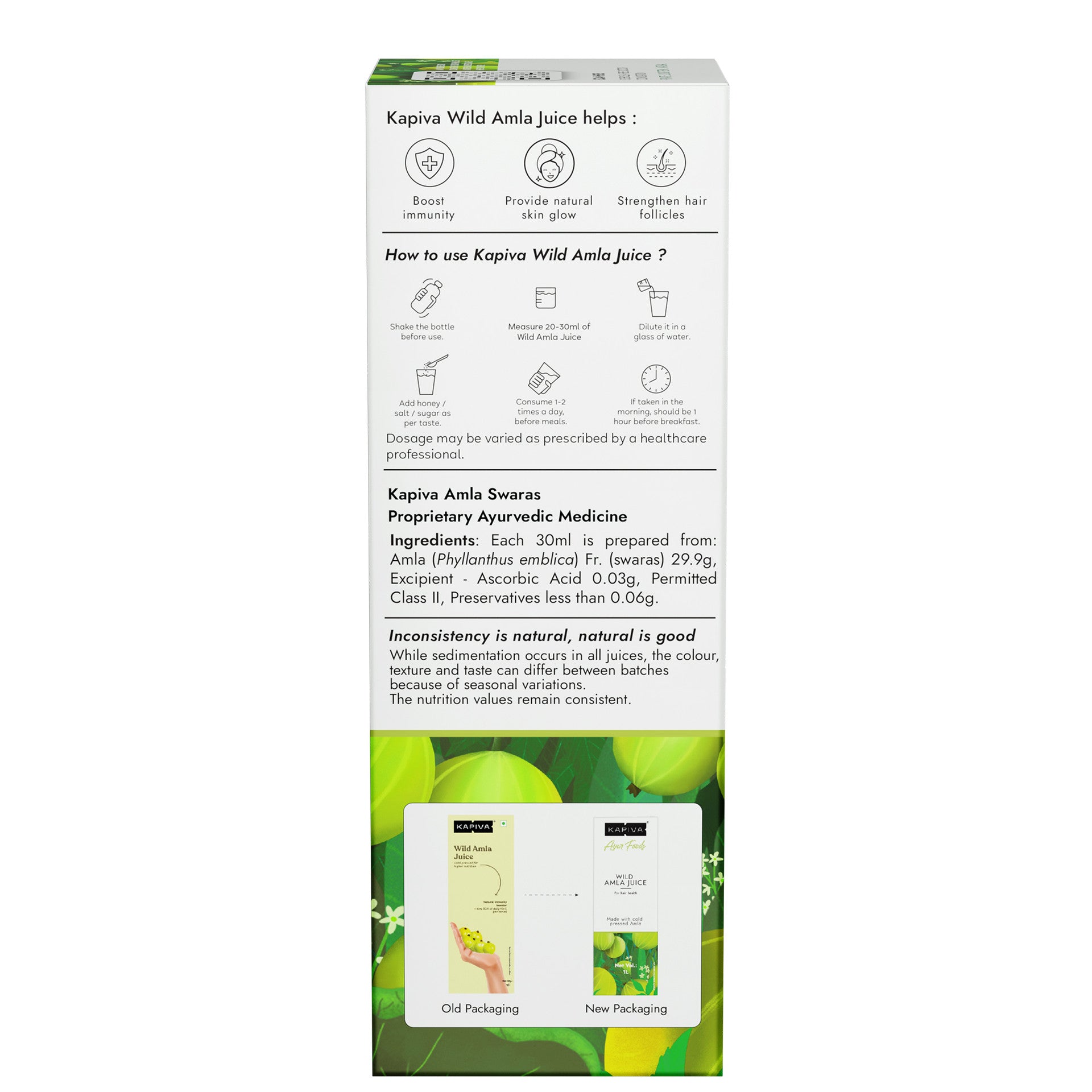 KAPIVA AMLA JUICE 1L