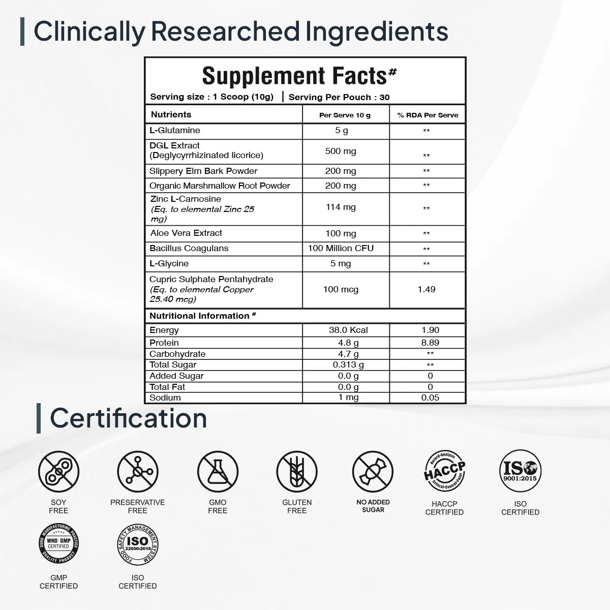 Miduty Leaky Gut 300g