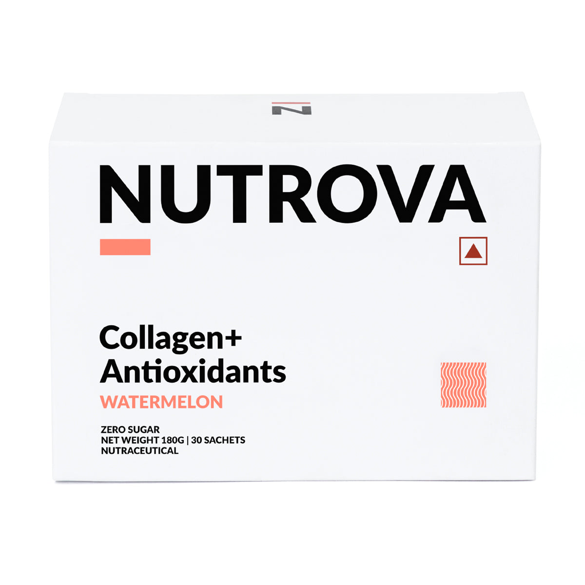 Nutrova Collagen+Antioxidants For healthier skin  30 Sachets Watermelon Flav