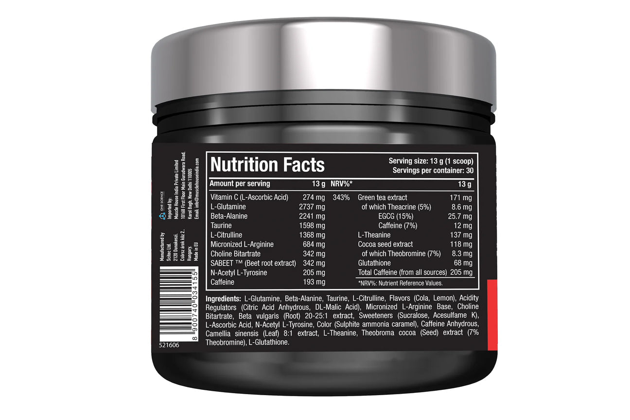 One Science Ghost Pre-Workout- 30 Serving Strawberry Kiwi