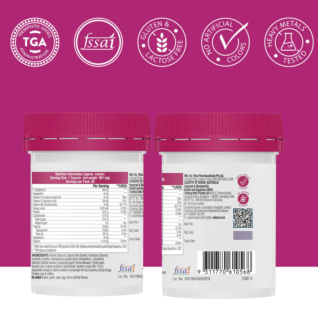 Swisse Glutathione+ 30N