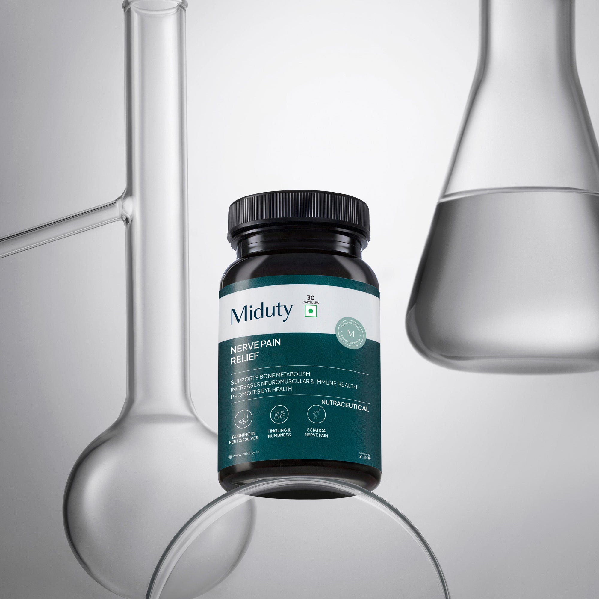 Miduty Nerve Pain Relief 30 Capsules