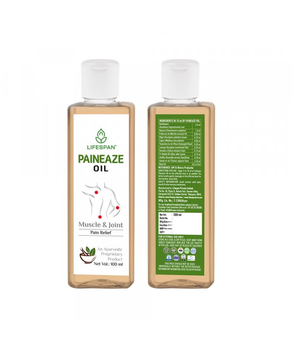 Lifespan  Muscle &amp; Joint Pain Oil 100 ml
