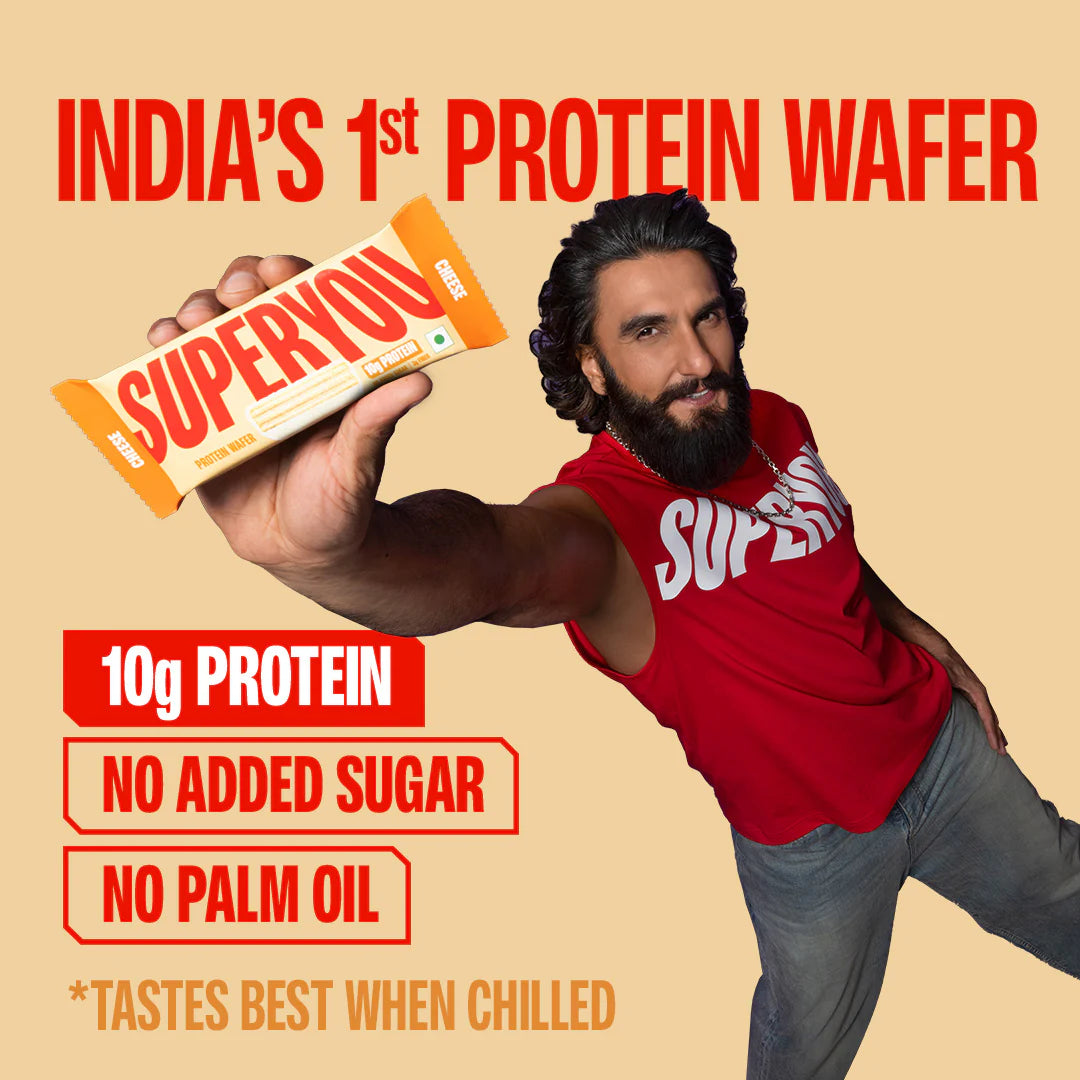Superyou Cheese Protein Wafer — Pack of 10