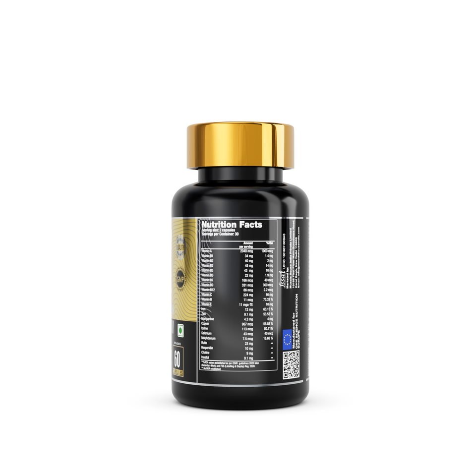 One Science Nutrition Daily Multivitamins 60 Capsules