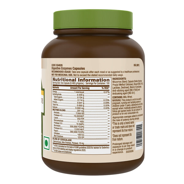 GNC Natural Brand Super Digestive Enzymes Supports Healthy Digestion NutraC Health