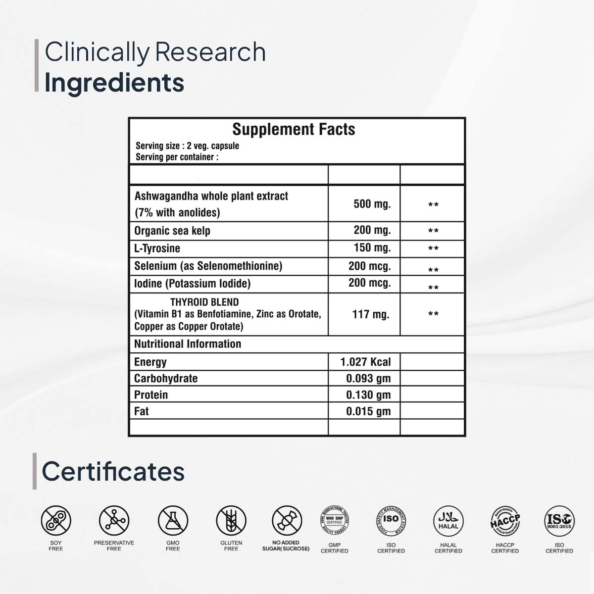 Miduty Triple Thyroid Care 60 Capsules