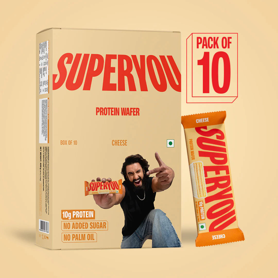 Superyou Cheese Protein Wafer — Pack of 10