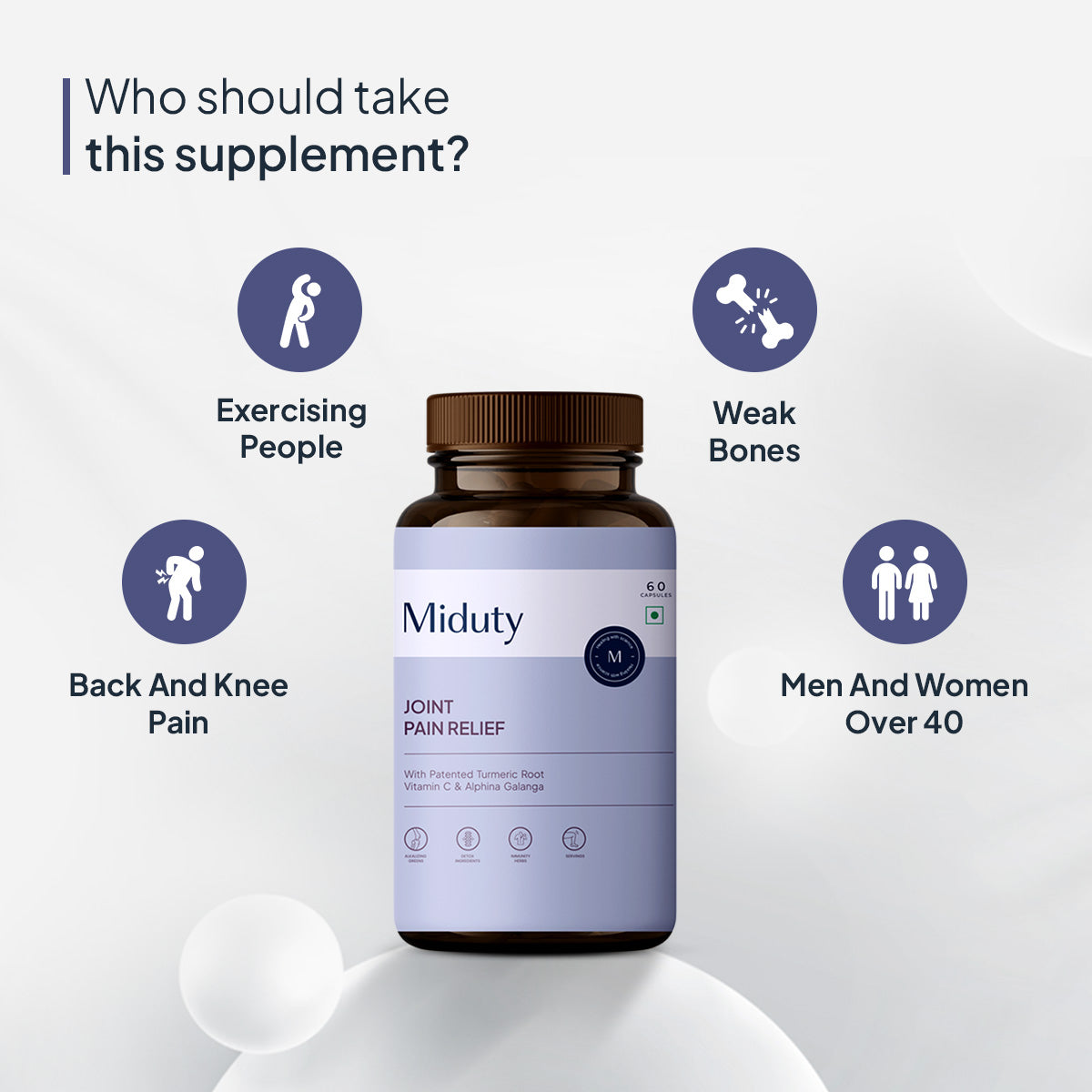 Miduty Joint Support 60 Capsules