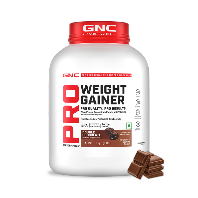 GNC Pro Performance Weight Gainer Double Chocolate 3kg