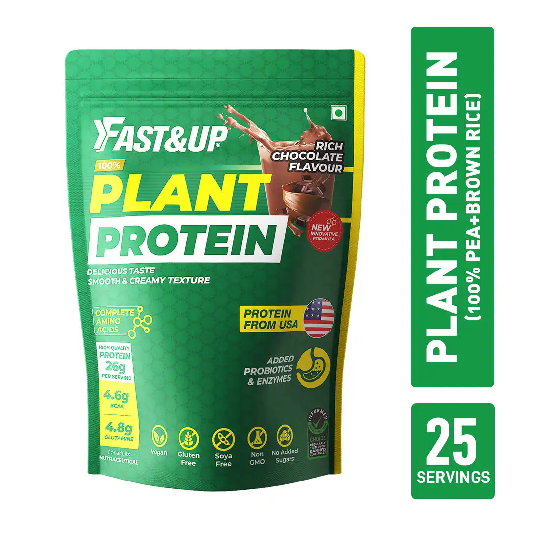 Fast &amp; Up Vegan Plant Protein 1lb