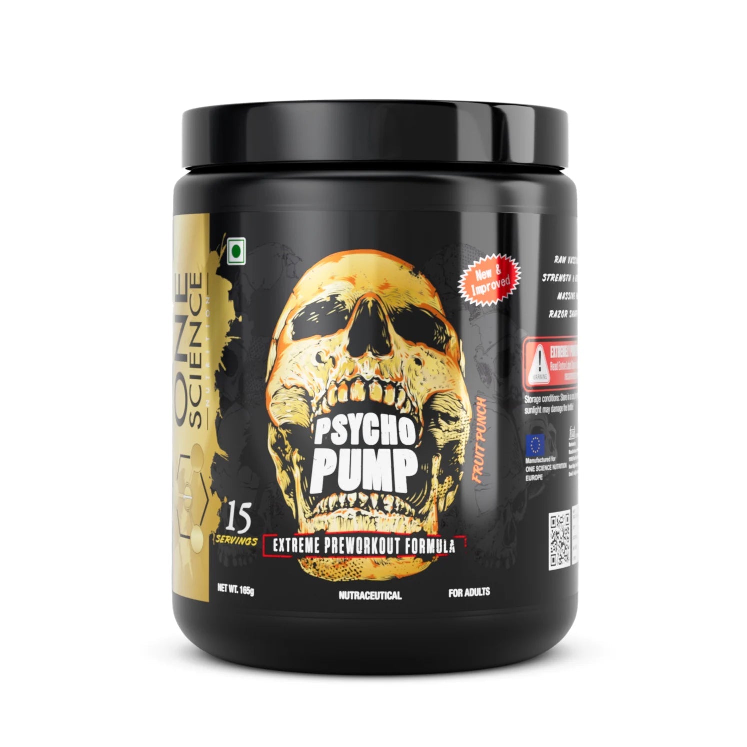 One Science Psycho Pump - Extreme Pre-Workout (15Sv) Pink Lemonade