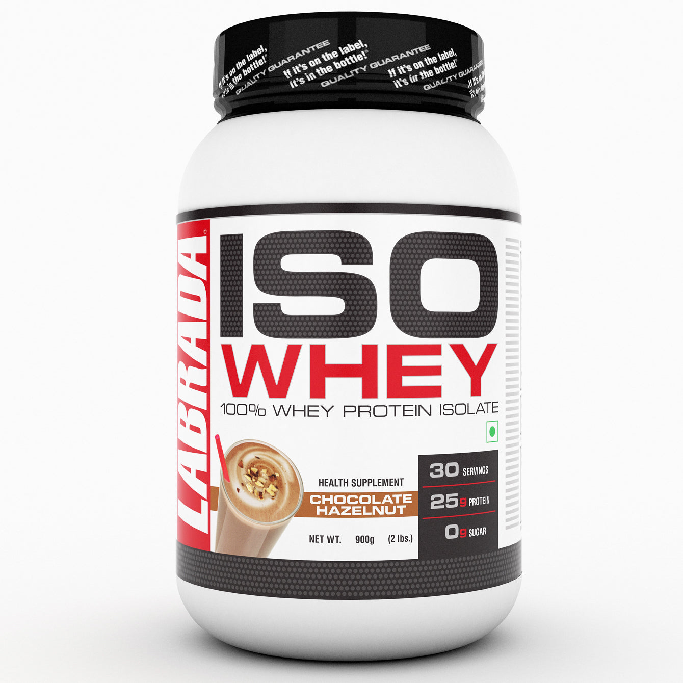 Labrada ISO Whey Chocolate 900g Chocolate Hazelnut