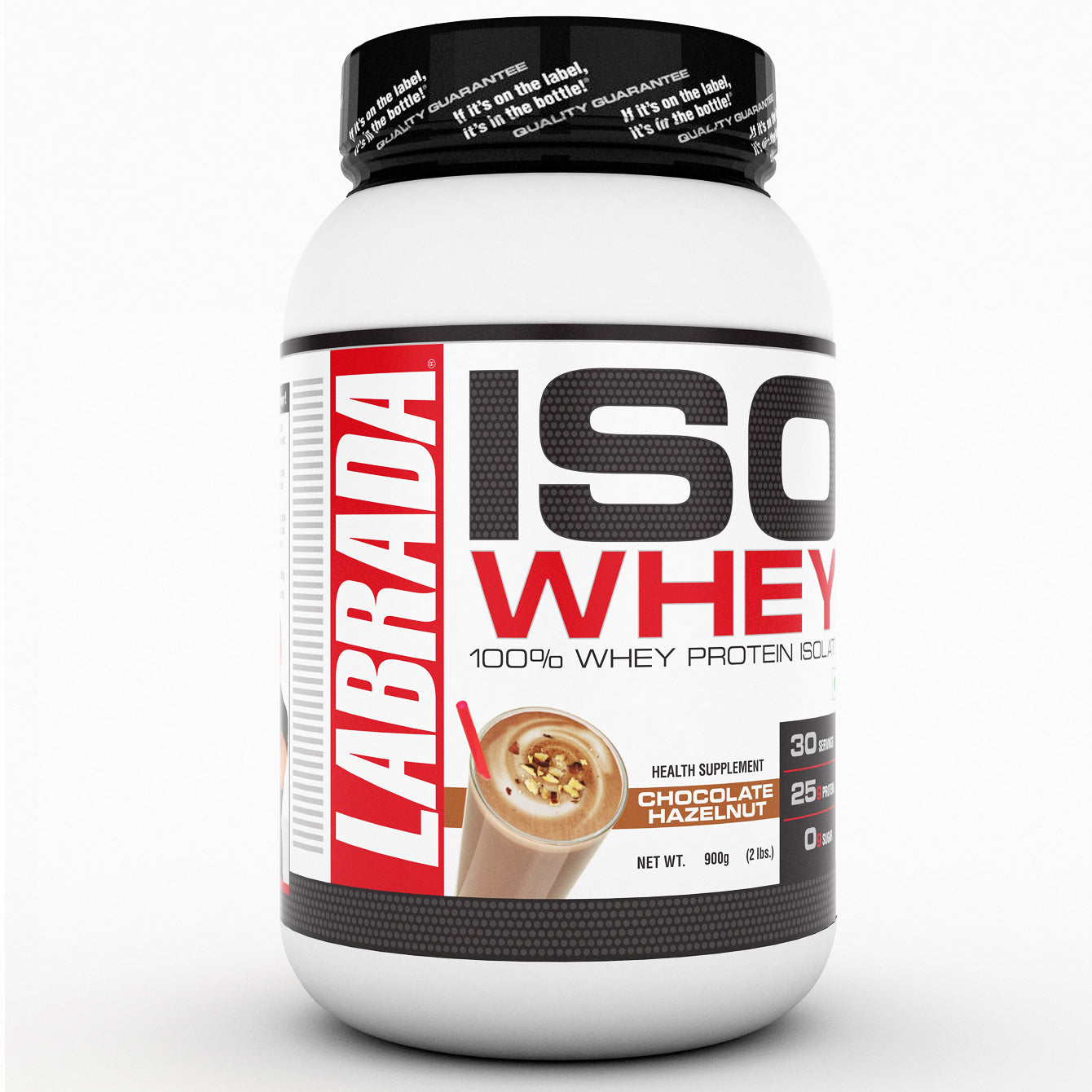 Labrada ISO Whey Chocolate 900g Chocolate Hazelnut
