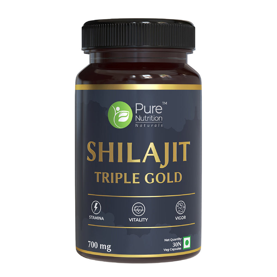 Shilajit Triple Gold - 30 Veg Capsules