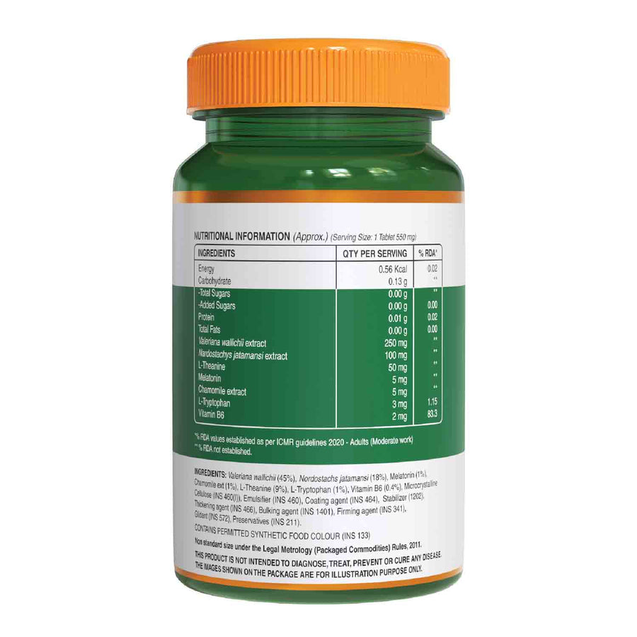 Pure Nutrition Melatonin 5mg (Sustained Release) - 60 Veg Tablets