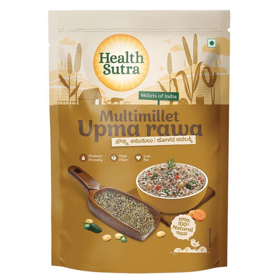 Health Sutra Multi Millet Rawa Upma 500g