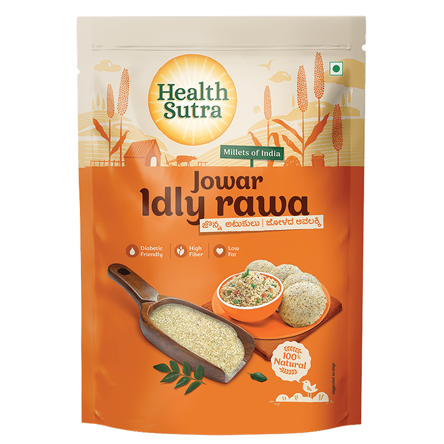 Health Sutra Jowar Upma Rawa 500g (Pack of 4)