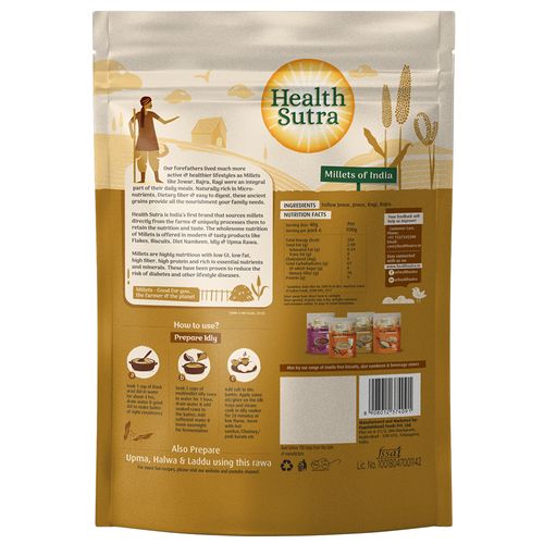 Health Sutra Multimillet Idly Rawa 500g (pack of 4)