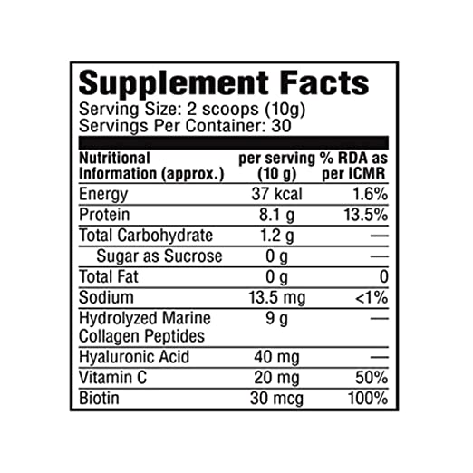 Labrada Marine Collagen Peptides - 300 g (Green Apple)