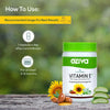 OZiva Plant Based Natural Vitamin E, with Sunflower oil, Aloe vera oil &amp; Argan oil, for Glowing Skin &amp; Strong Hair 30 Capsules