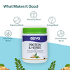 OZiva Protein &amp; Herbs, Men - Whey Protein with Ayurvedic Herbs &amp; Multivitamins 500g - NutraC - Health &amp; Nutrition Store 