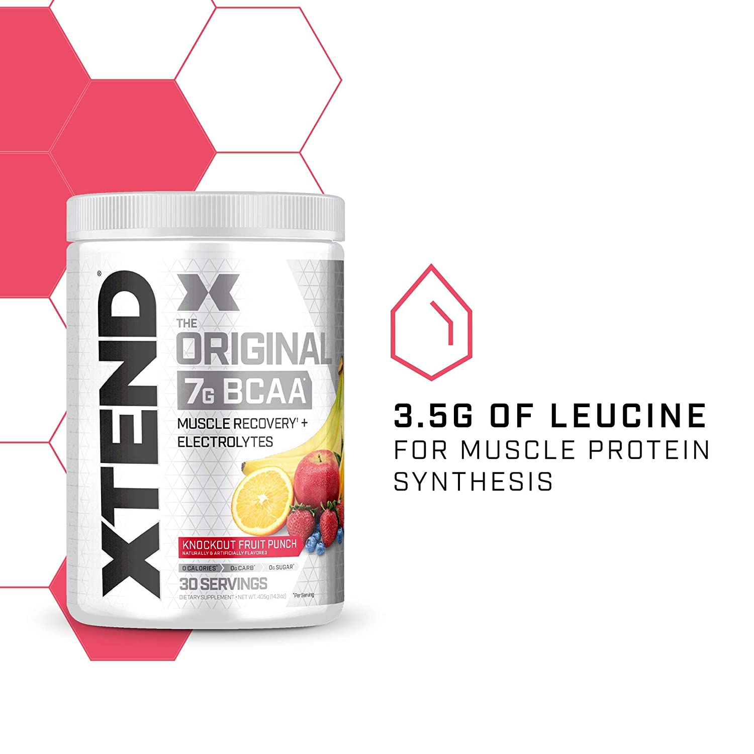 Xtend BCAA Knockout Fruit Punch 30 Serv