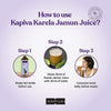 Kapiva Karela Jamun Juice | Natural Juice made from Fresh Karela and Jamun Seeds | Low Glycemic Index | No Added Sugar, 1L