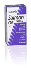 HealthAid Salmon Oil 1000mg -60 Capsules - NutraC - Health &amp; Nutrition Store 