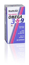 HealthAid Balanced Omega 3.6.9 -60 Capsules - NutraC - Health &amp; Nutrition Store 