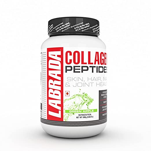 Labrada Marine Collagen Peptides - 300 g (Green Apple)