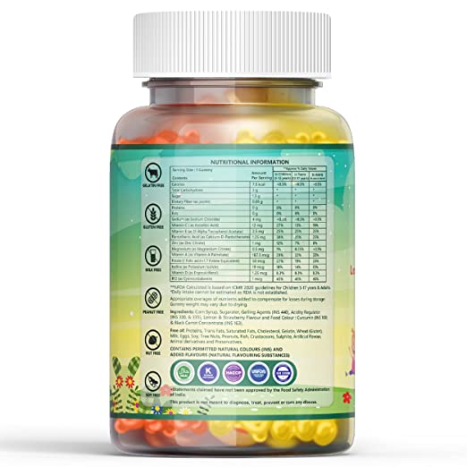 Inlife Multivitamin &amp; Minerals Gummies - Lemon &amp; Strawberry 30&#39;s