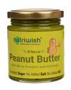 Nutriwish Peanut Butter with whey protein and moringa 200g - NutraC - Health &amp; Nutrition Store 
