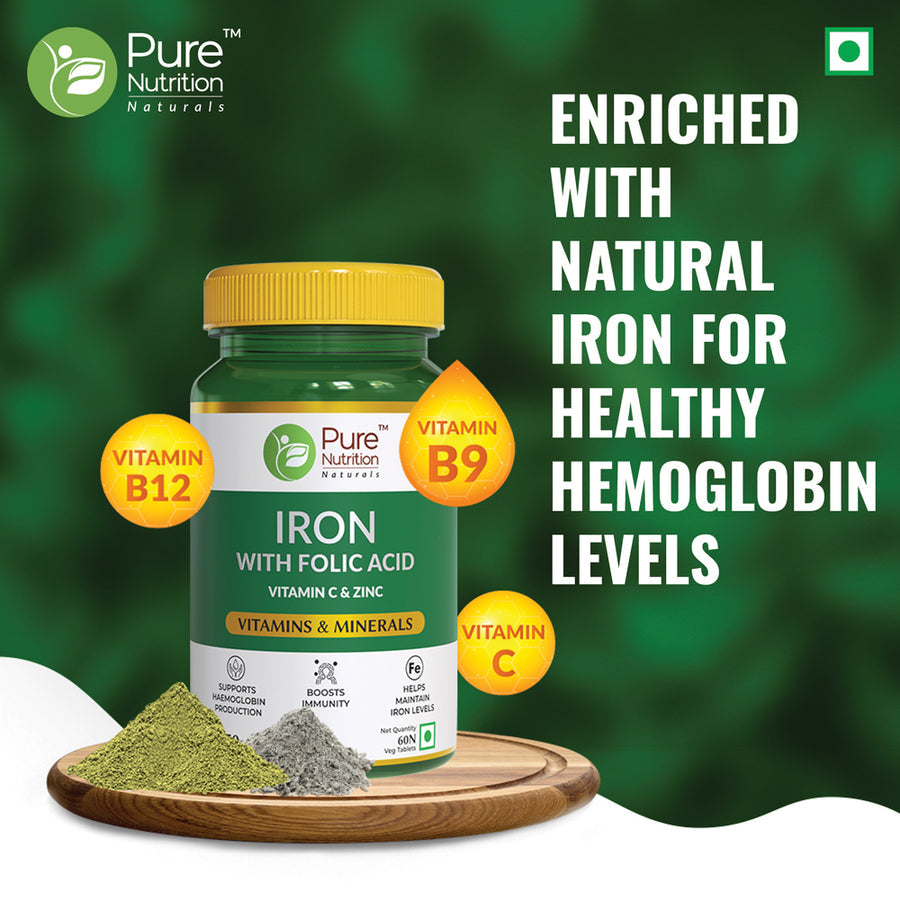 Pure Nutrition Iron 60 Tablets