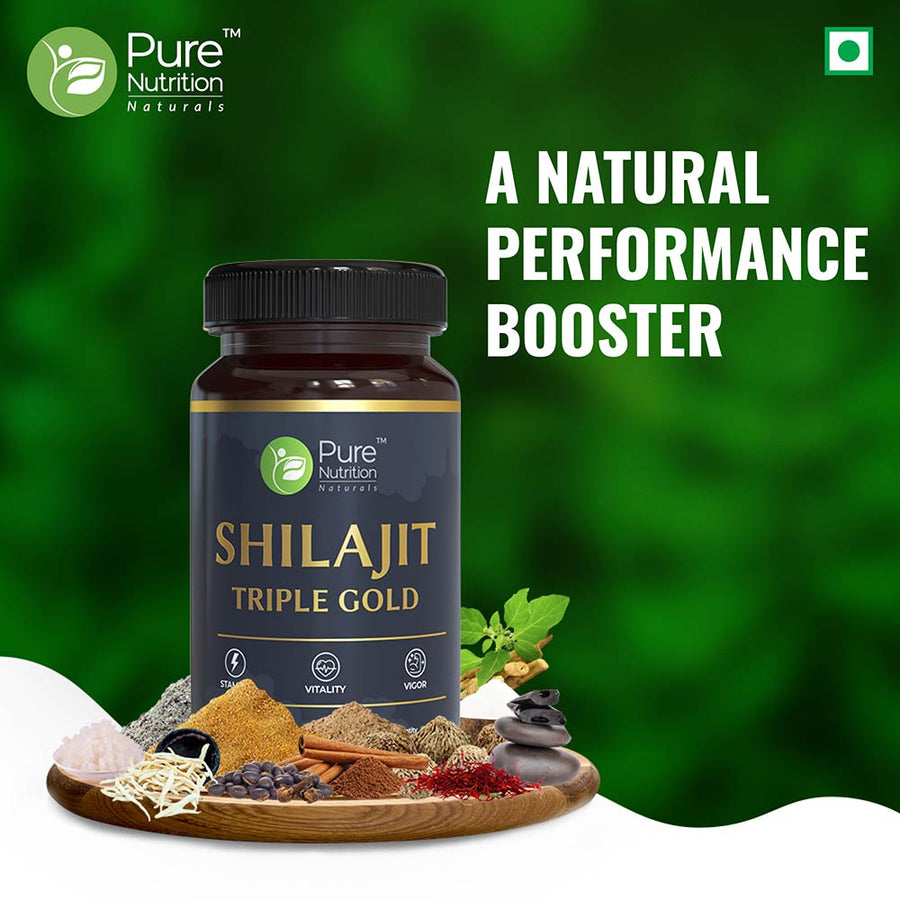 Shilajit Triple Gold - 30 Veg Capsules