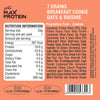 RiteBite Max Protein 7 Grain Breakfast Cookies - Oats &amp; Raisins 660 g - Pack of 12 ( 55g x 12 ) Consist of Protein, Fiber, Calcium, No Maida, Soft &amp; Chewy - NutraC - Health &amp; Nutrition Store 