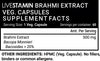 Livestamin Brahmi Extract 60 Capsules - NutraC - Health &amp; Nutrition Store 