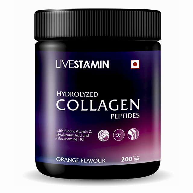 Livestamin Hydrolized Collagen Peptides 200g - NutraC - Health &amp; Nutrition Store 